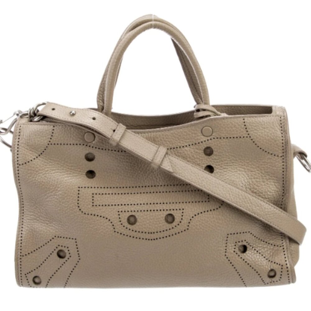 Balenciaga Motocross Blackout City S Bag